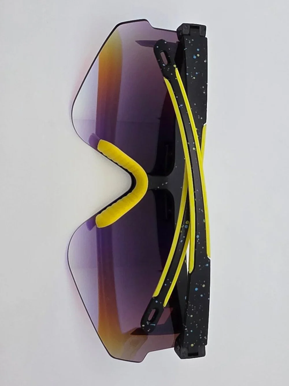 Pit Viper The Cosmos Flip-Offs 2.0 Black Frame Gold Mirror Lens Sunglasses